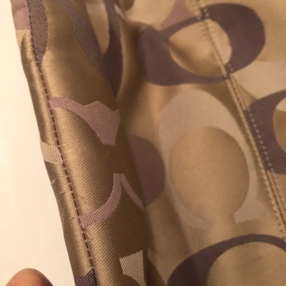 Coach optic purple hippie messenger bag